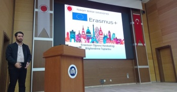 Erasmus Bilgilendirme Toplantısı Düzenlendi