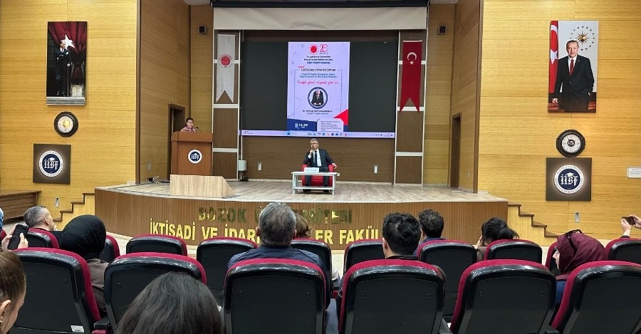 Fakültemizde “Üst Düzey Yönetici Olmak” Söyleşisi Gerçekleştirildi