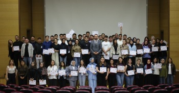 İŞKUR Öğrencilerine Teşekkür Belgeleri Takdim Edildi
