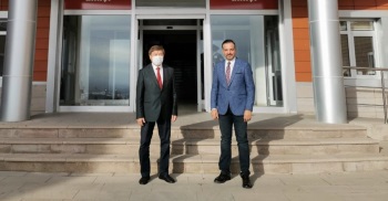 TÜRKSOY Genel Sekreteri Prof. Düsen Kaseinov'dan Fakültemize Ziyaret