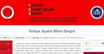 Türkiye Siyaset Bilimi Dergisi Index Copernicus International Tarafından Taranmaya Başladı