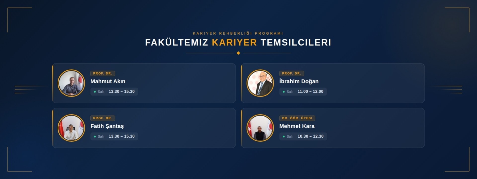 Fakülte Kariyer Temsilcileri