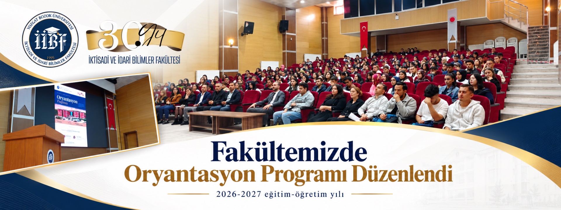 Fakültemizde Yeni Öğrencilerimize Yönelik Oryantasyon Programı Gerçekleştirildi