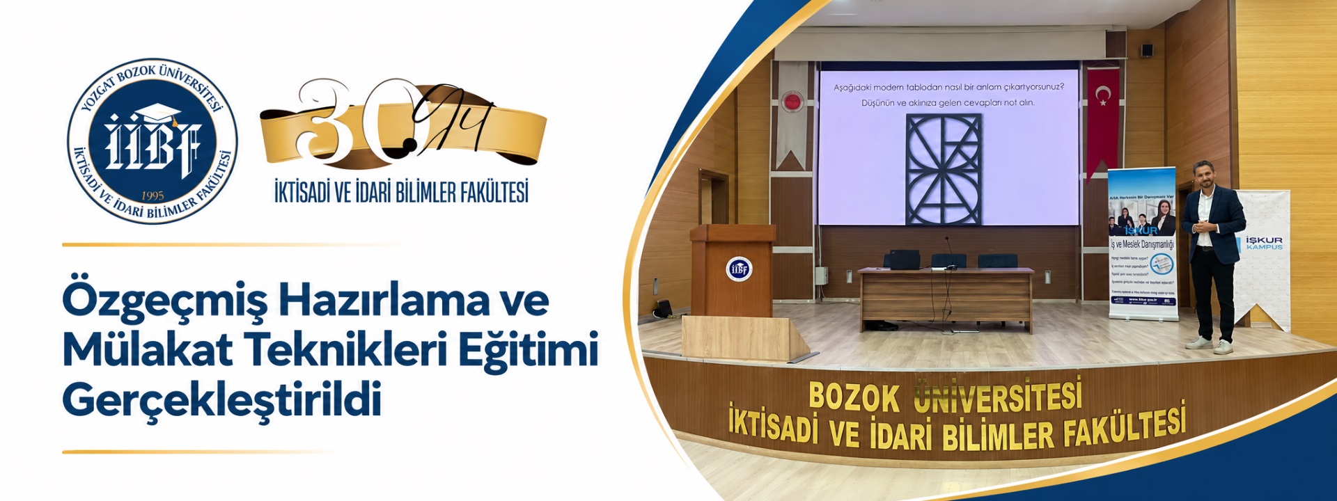 Fakültemizde “Özgeçmiş Hazırlama ve Mülakat Teknikleri” Eğitim Programı Gerçekleştirildi